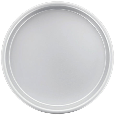 Wilton Aluminum 8" Round Cake Pan 2" Depth Layer Cake Baking Pan, Packaging May Vary - Image 2